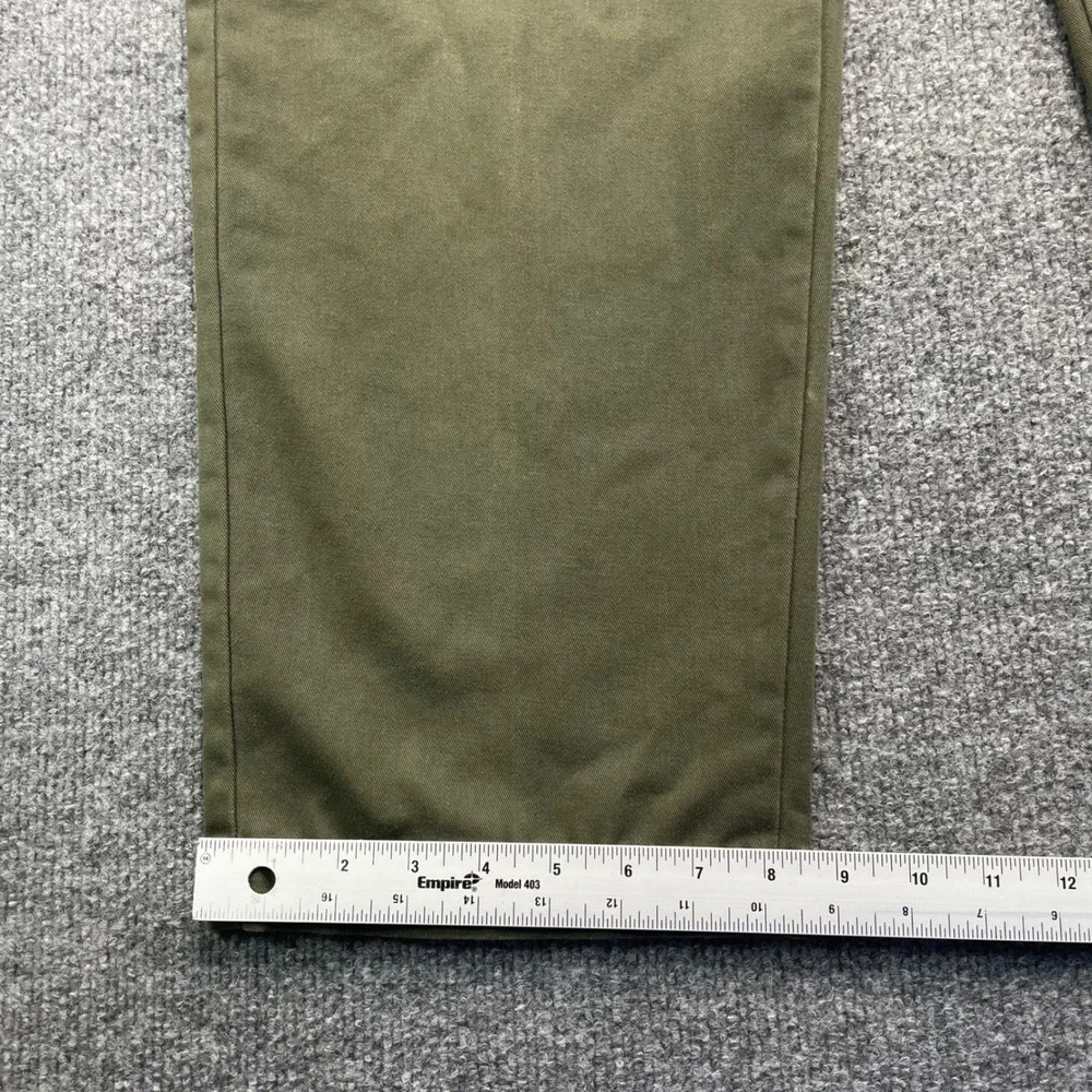 Polo Ralph Lauren Andrew Pant Mens 32x30 Cypress Green Pleated Chino Cotton